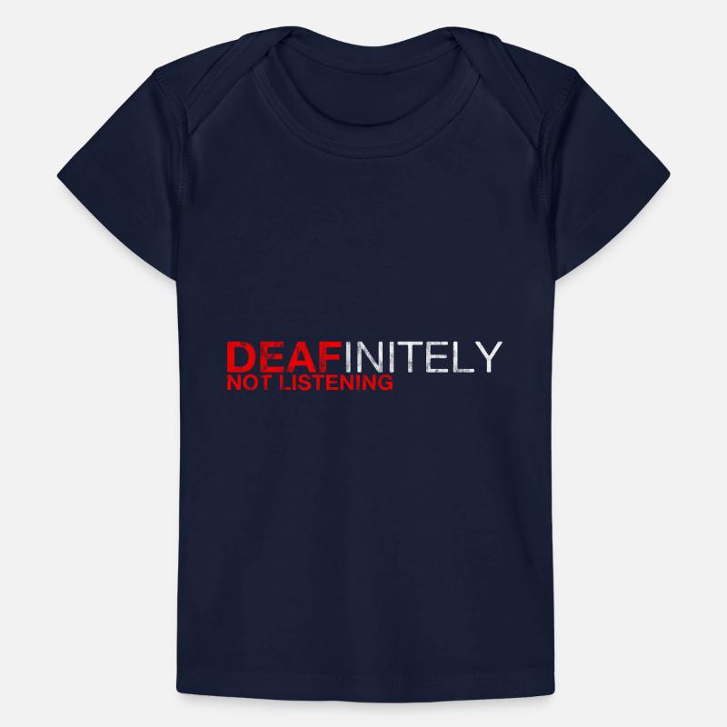 Ne pas écouter définitivement 3 T-shirt Premium bébé bio
