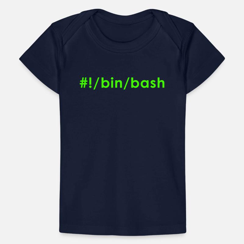 Unix Linux Bash T-shirt Premium bébé bio