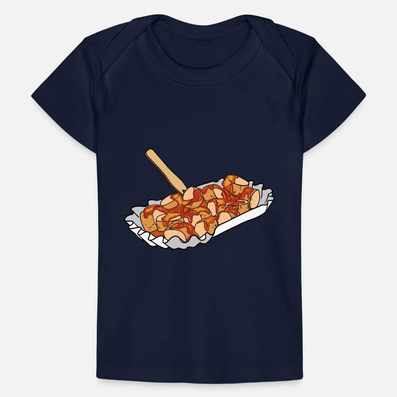 Currywurst Curry Wurst Bratwurst Berliner Ruhrpott Baby Premium Organic T-shirt