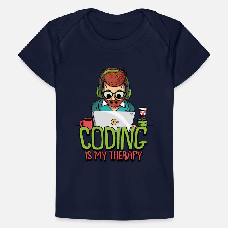 Hacking Programmer Hacker Code Coding Gift Baby Premium Organic T-shirt