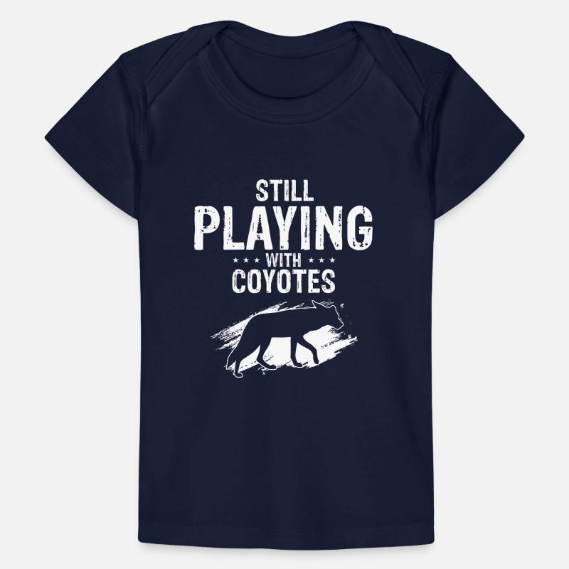 Conception de coyote pour les réacteurs de coyote T-shirt Premium bébé bio