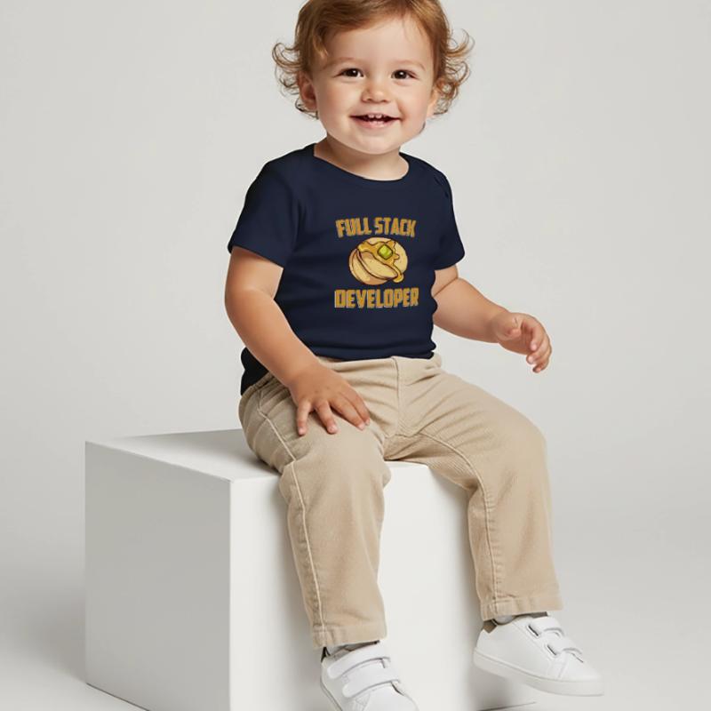 Développeur Full Stack - Programmeur en science du codage T-shirt Premium bébé bio