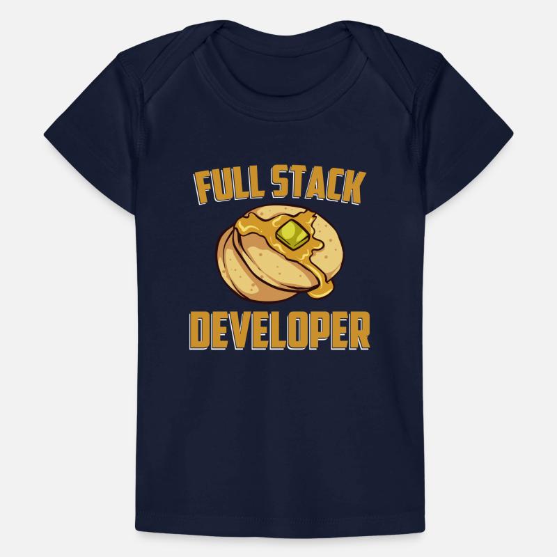 Développeur Full Stack - Programmeur en science du codage T-shirt Premium bébé bio