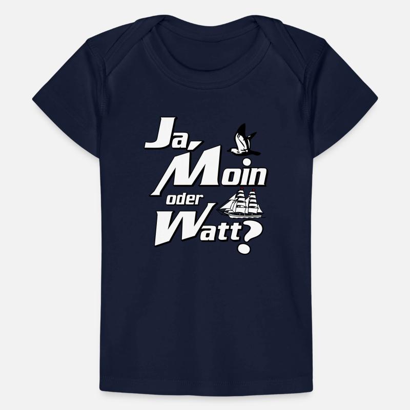 Ja Moin oder Watt? T-shirt Premium bébé bio