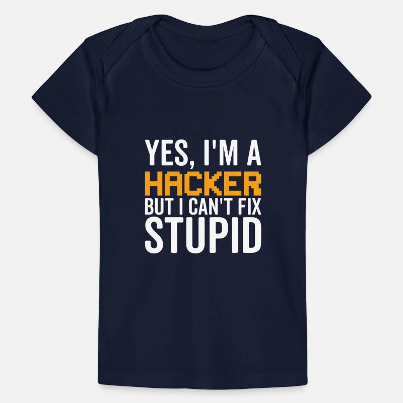 Stupid - Hacker Baby Premium Organic T-shirt