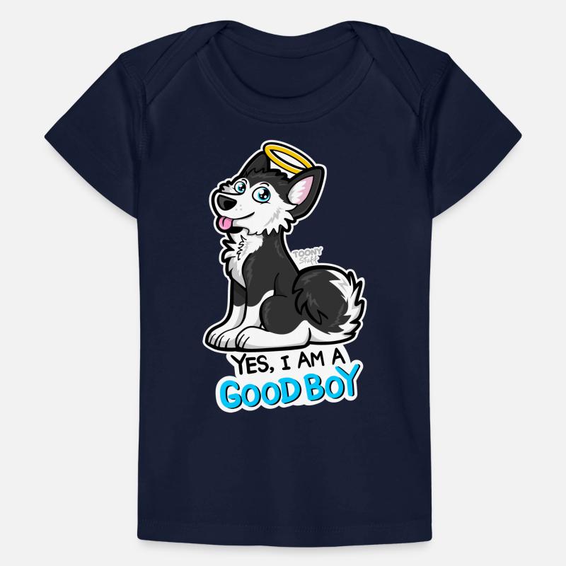 Good Boy Husky T-shirt Premium bébé bio