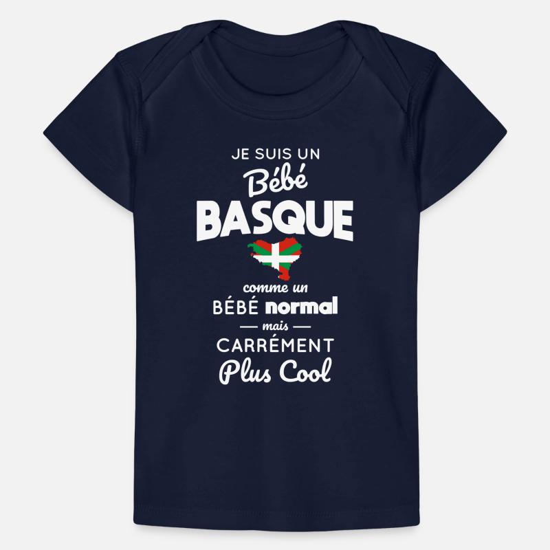 Bébé Basque comme un Bébé normal mais plus Cool T-shirt Premium bébé bio
