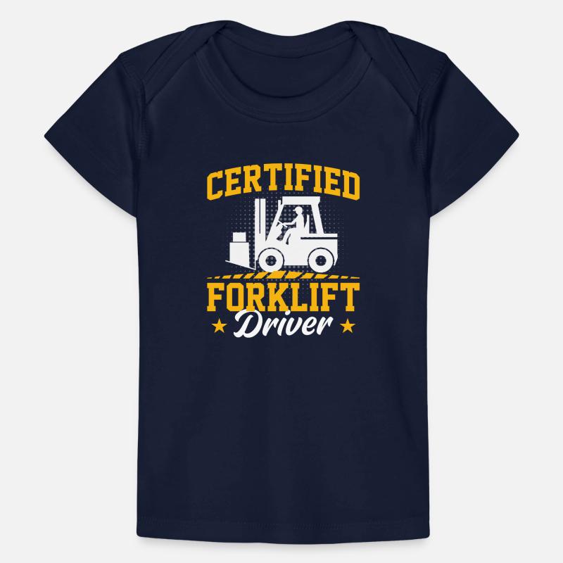 Staplerfahrer Gabelstaplerfahrer Gabelstapler Lohn Baby Premium Organic T-Shirt