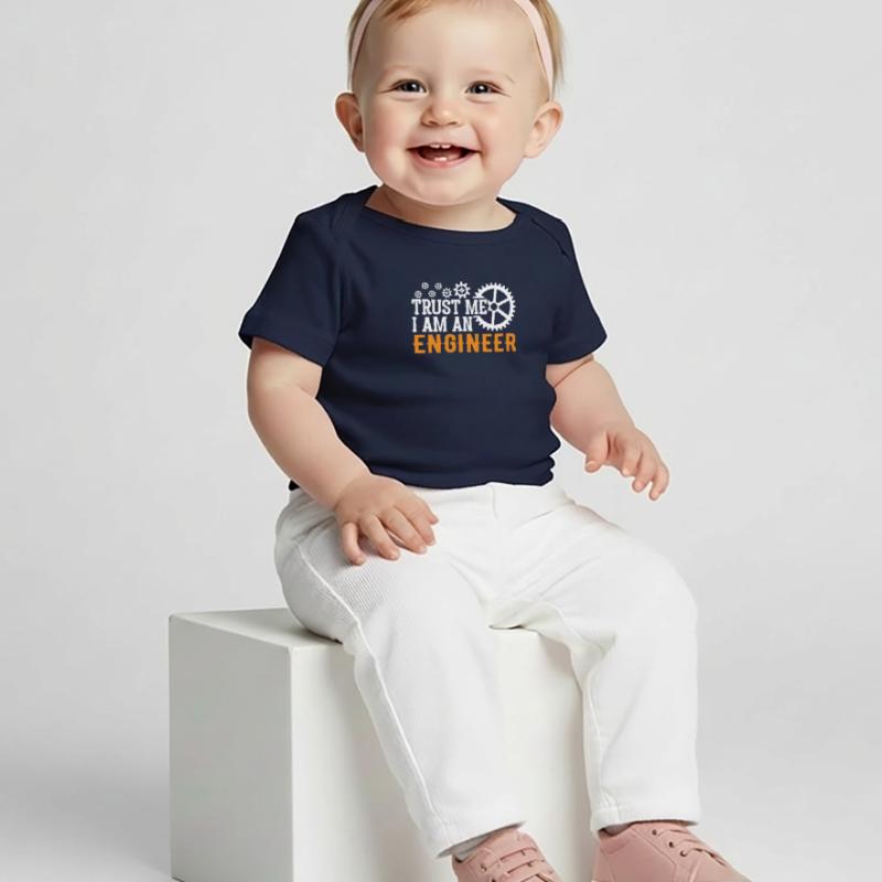 Engineer Brain Mechanical Engineering Electrical Engineering Math Baby Premium Organic T-shirt