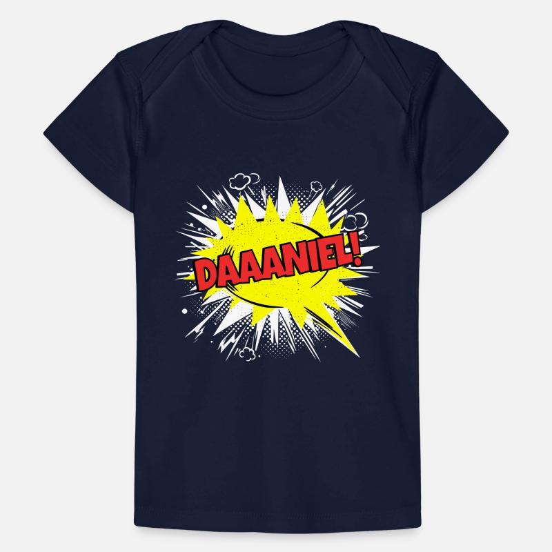 Le nom de Danie drôle de bulle de texte Daaaniel ! T-shirt Premium bébé bio