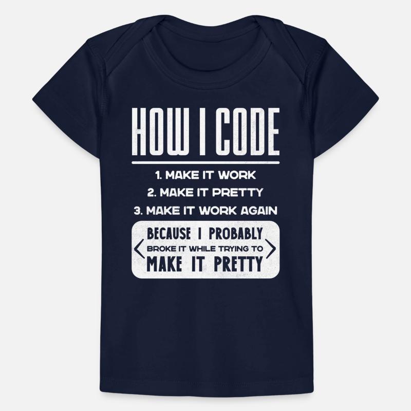Programmierer, Code, Nerd, Programmierung Baby Premium Organic T-Shirt
