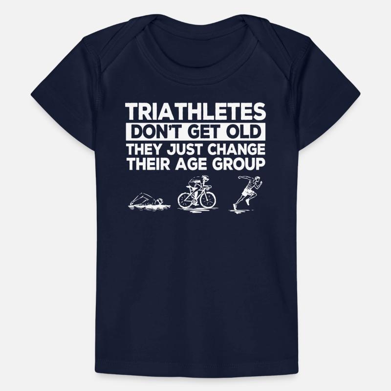 Triathletes will not change old Age group Baby Premium Organic T-shirt