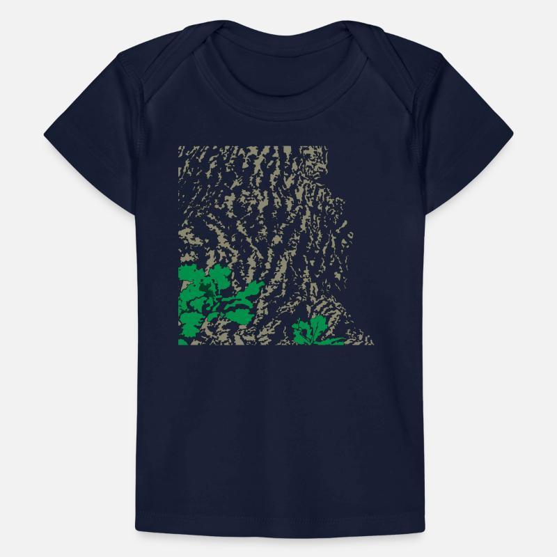 Eiche Eichenbaum Rinde Baby Premium Organic T-Shirt