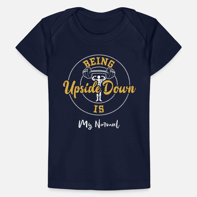 Être à l’envers est ma normalité T-shirt Premium bébé bio