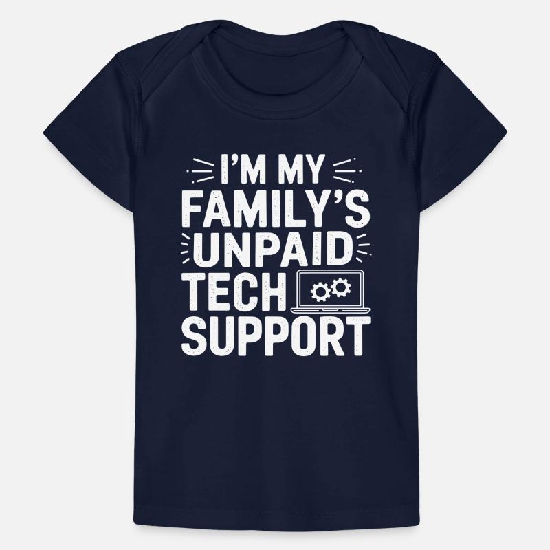 Administrator Support Nerd Computer Tech Baby Premium Organic T-Shirt