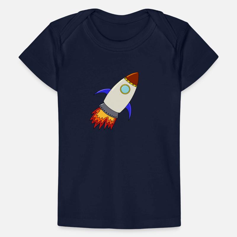 fusée T-shirt Premium bébé bio