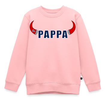 Norwegian dad - Kids Premium Organic Sweatshirt - rose - Front - AI Model Kid Female (0cm)