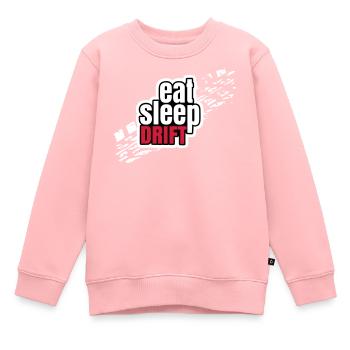 Manger la dérive du sommeil - Sweat Premium enfant bio - rose - Devant - AI Model Kid Female (0cm)