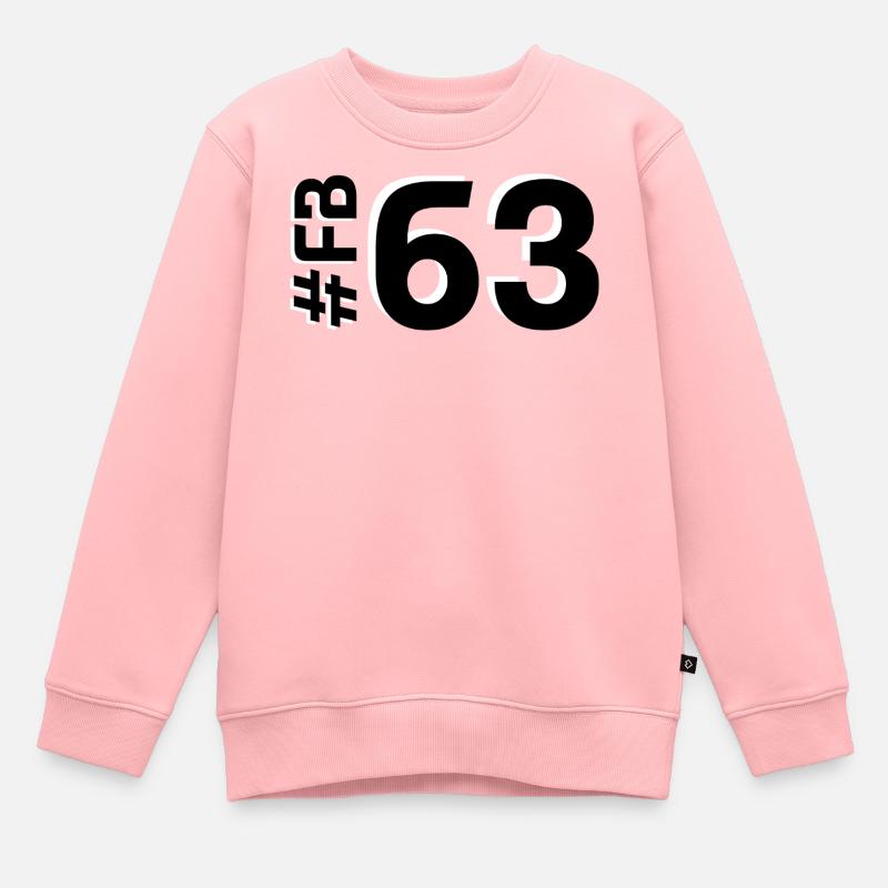 FB63 2025 - Kinder Premium Organic Sweatshirt - Rosa