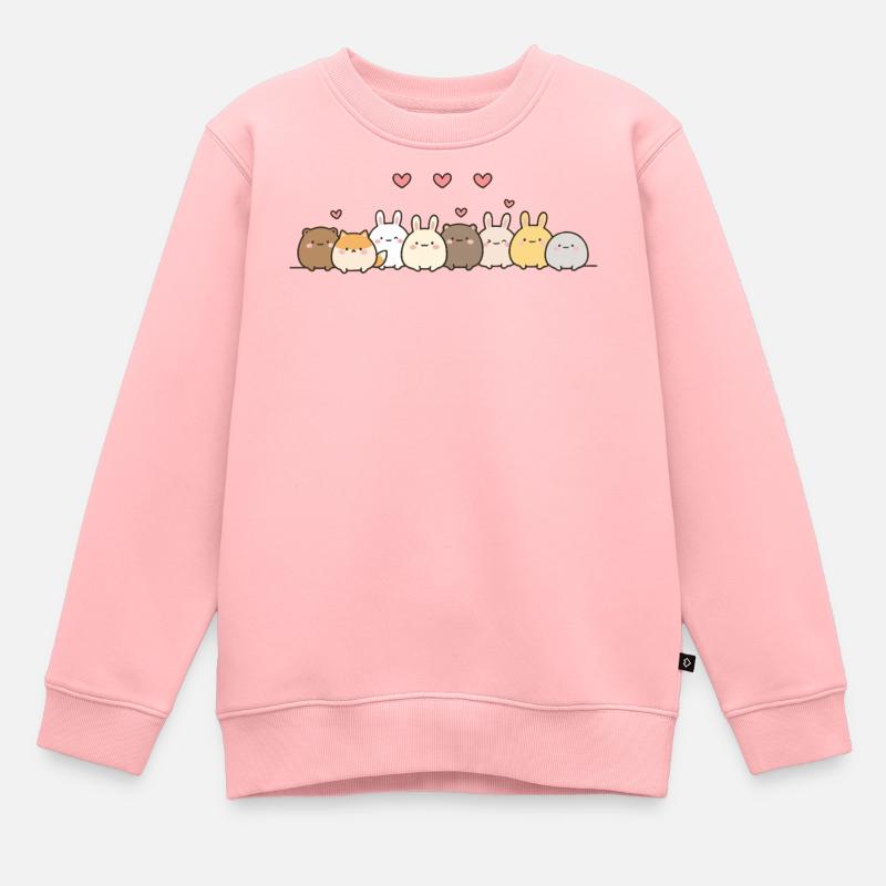 FunnyBunny - Sweat Premium enfant bio - rose