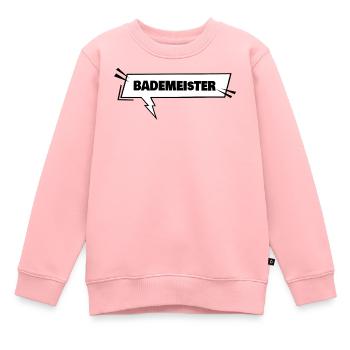 Ausbildung Bademeister - Kinder Premium Organic Sweatshirt - Rosa - Vorne - AI Model Kid Female (0cm)