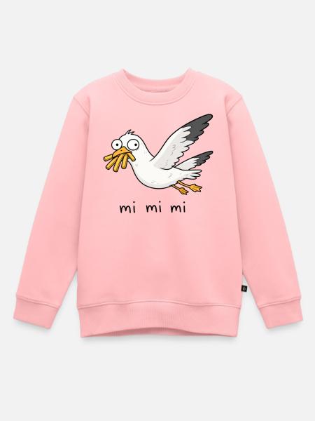 Mi Mi Mi Möwe - Kinder Premium Organic Sweatshirt - Rosa