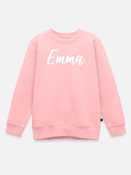 Emma - Kinder Premium Organic Sweatshirt - Rosa