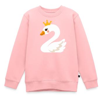 2. Geburtstag zweiter Geburtstag Schwan Mädchen - Kinder Premium Organic Sweatshirt - Rosa - Vorne - AI Model Kid Female (0cm)