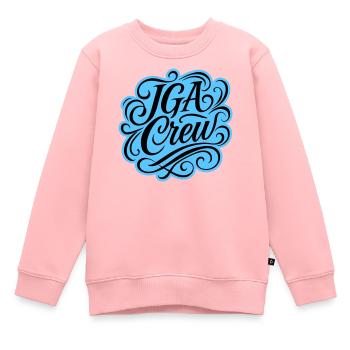 Jga Crew Junggesellenabschied - Kinder Premium Organic Sweatshirt - Rosa - Vorne - AI Model Kid Female (0cm)