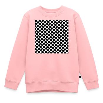  Hintergrund Textur Vorlage personalisieren - Kinder Premium Organic Sweatshirt - Rosa - Vorne - AI Model Kid Female (0cm)