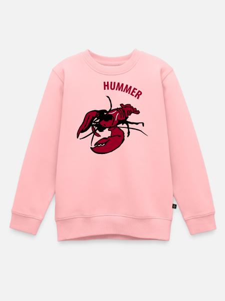 Lobster - Kids Premium Organic Sweatshirt - rose