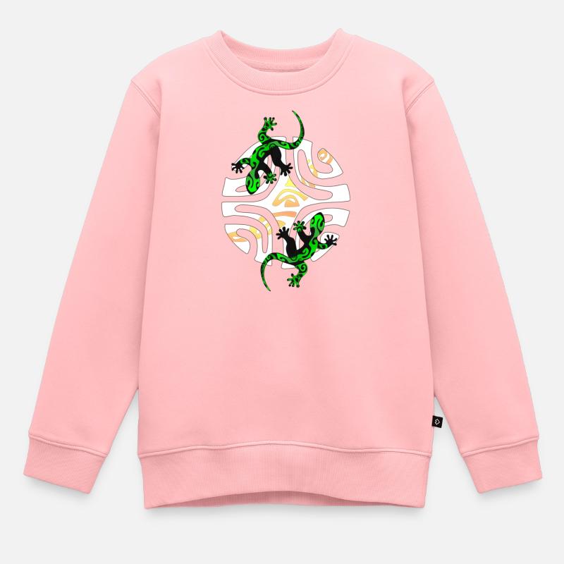 KIMO - Sweat Premium enfant bio - rose