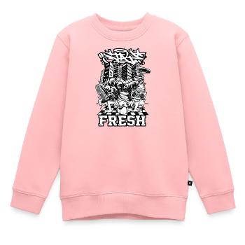 Breakdance | B-Boy | Hip Hop - Sweat Premium enfant bio - rose - Devant - AI Model Kid Female (0cm)