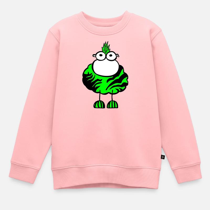 Punkschaf - Kinder Premium Organic Sweatshirt - Rosa
