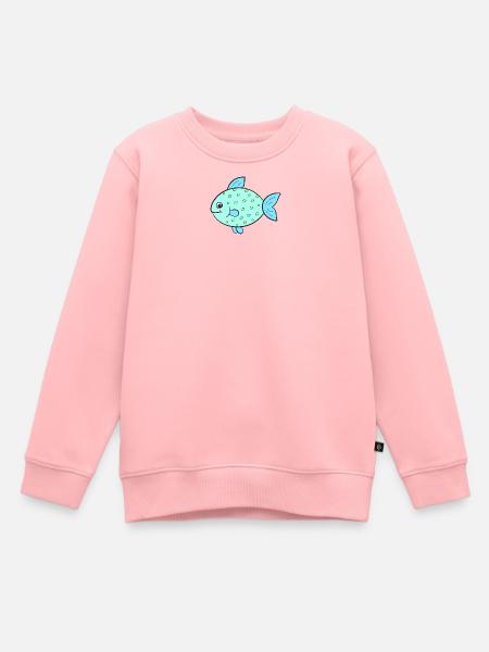 Poisson Poisson - Sweat Premium enfant bio - rose