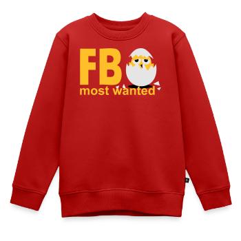 Küken Ei most wanted - Kinder Premium Organic Sweatshirt - Rot - Vorne - AI Model Kid Female (0cm)