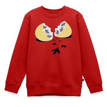 Prison break - Sweat Premium enfant bio - rouge - Devant - AI Model Kid Female (0cm)