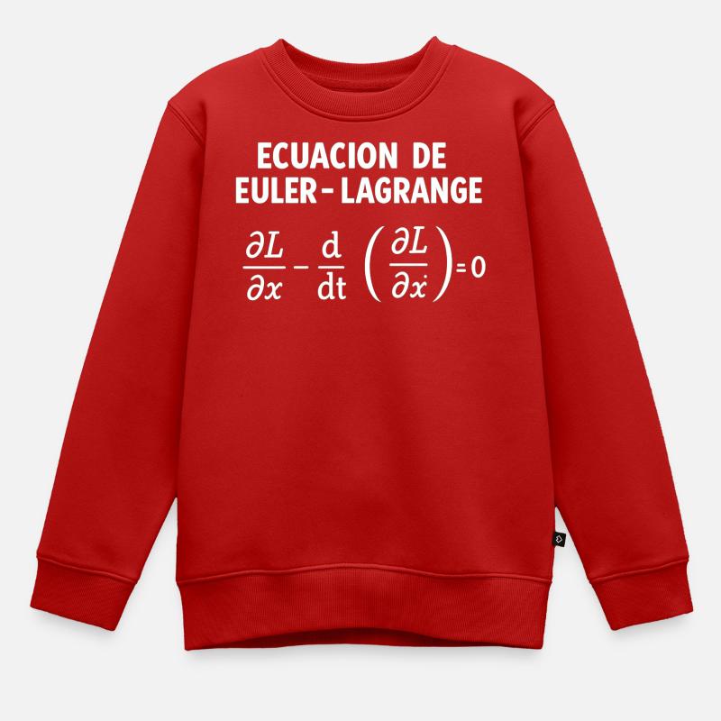 EC-EULER-LAGRANGE - Kinder Premium Organic Sweatshirt - Rot