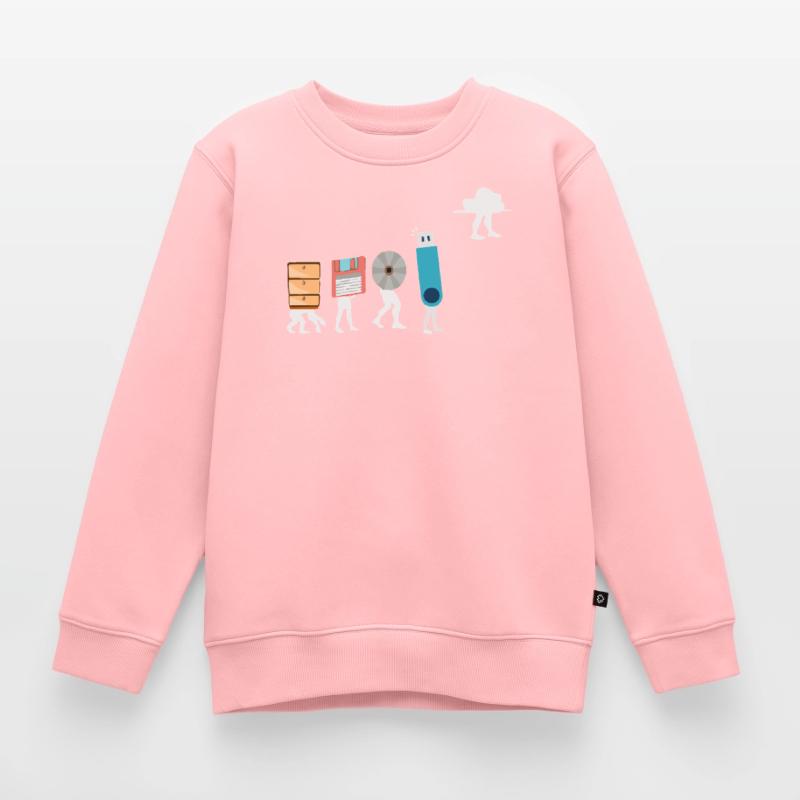 Cloud-Computing-Lustige Programmierer-Daten-KI-Software Kinder Premium Organic Sweatshirt