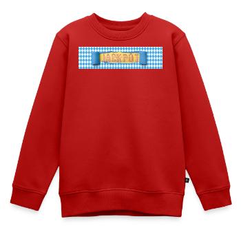 Jackpot Neuer Job Erfolg Geschenk Motivation - Kinder Premium Organic Sweatshirt - Rot - Vorne - AI Model Kid Female (0cm)