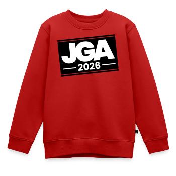 Jga 2026 Junggesellenabschied - Kinder Premium Organic Sweatshirt - Rot - Vorne - AI Model Kid Female (0cm)