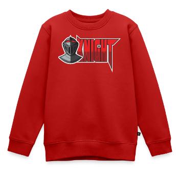 Logo E-Sport de Ritter Knight Gaming - Sweat Premium enfant bio - rouge - Devant - AI Model Kid Female (0cm)