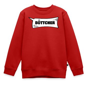 Azubi Boettcher - Kinder Premium Organic Sweatshirt - Rot - Vorne - AI Model Kid Female (0cm)