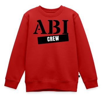 Abi Crew - Année de remise des diplômes de l’Abitur Voyage de l’Abitur - Sweat Premium enfant bio - rouge - Devant - AI Model Kid Female (0cm)