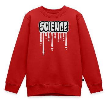 Déclaration scientifique : Déclaration sur l’éducation des nerds - Sweat Premium enfant bio - rouge - Devant - AI Model Kid Female (0cm)