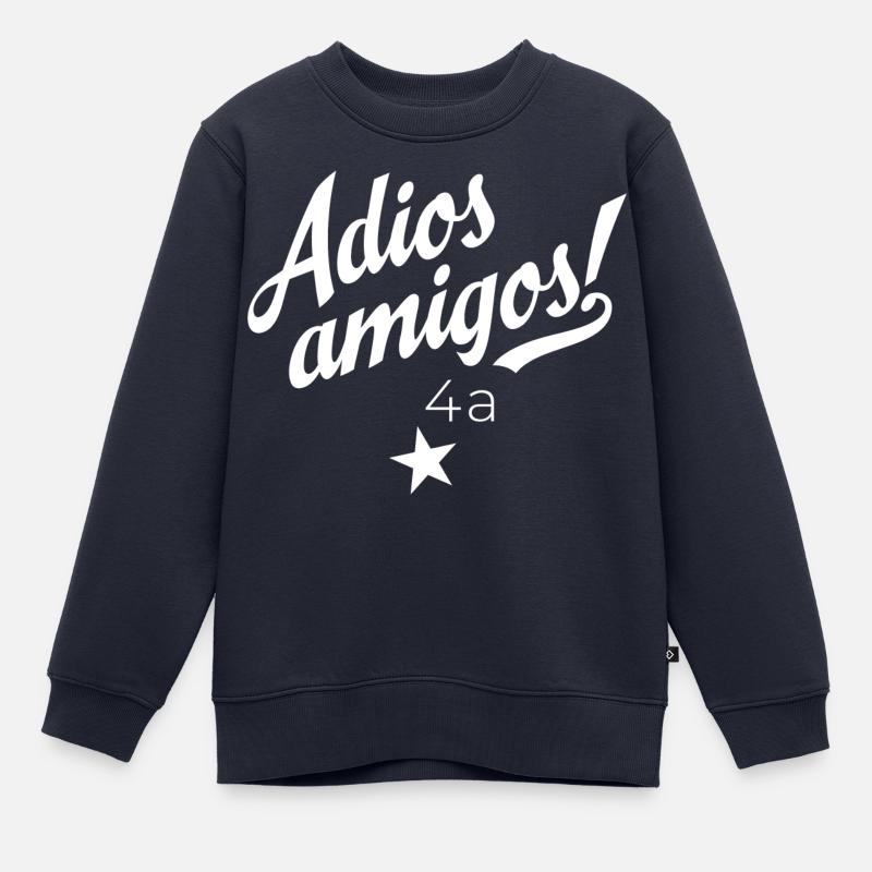 Abschlussklasse 4a - Kinder Premium Organic Sweatshirt - Navy