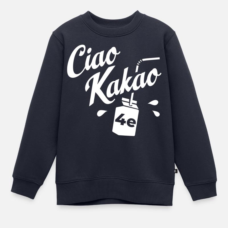 Abschlussklasse 4e - Kinder Premium Organic Sweatshirt - Navy