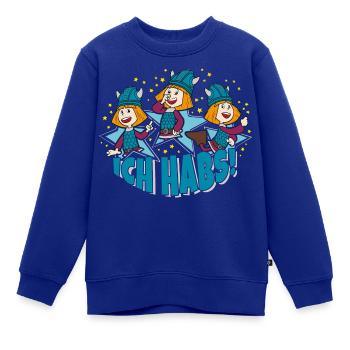 Wickie Und Die Starken Männer Ich Habs - Kinder Premium Organic Sweatshirt - Royalblau - Vorne - AI Model Kid Female (0cm)
