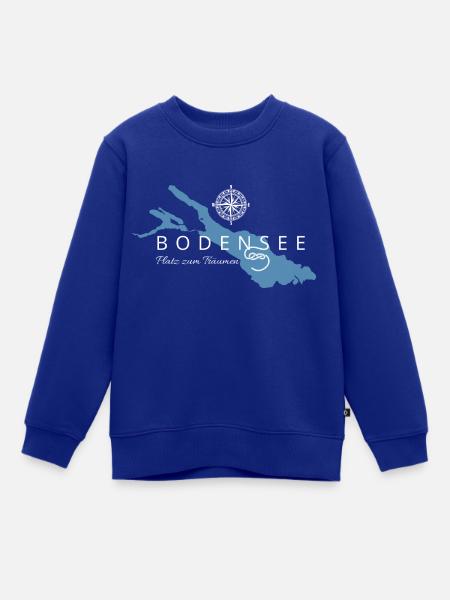 Bodensee - Platz zumTräumen - Kinder Premium Organic Sweatshirt - Royalblau