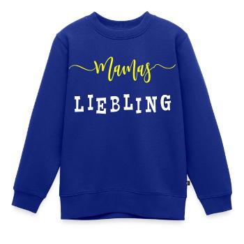 Mamas Liebling - Baby - Kind - Kinder Premium Organic Sweatshirt - Royalblau - Vorne - AI Model Kid Female (0cm)